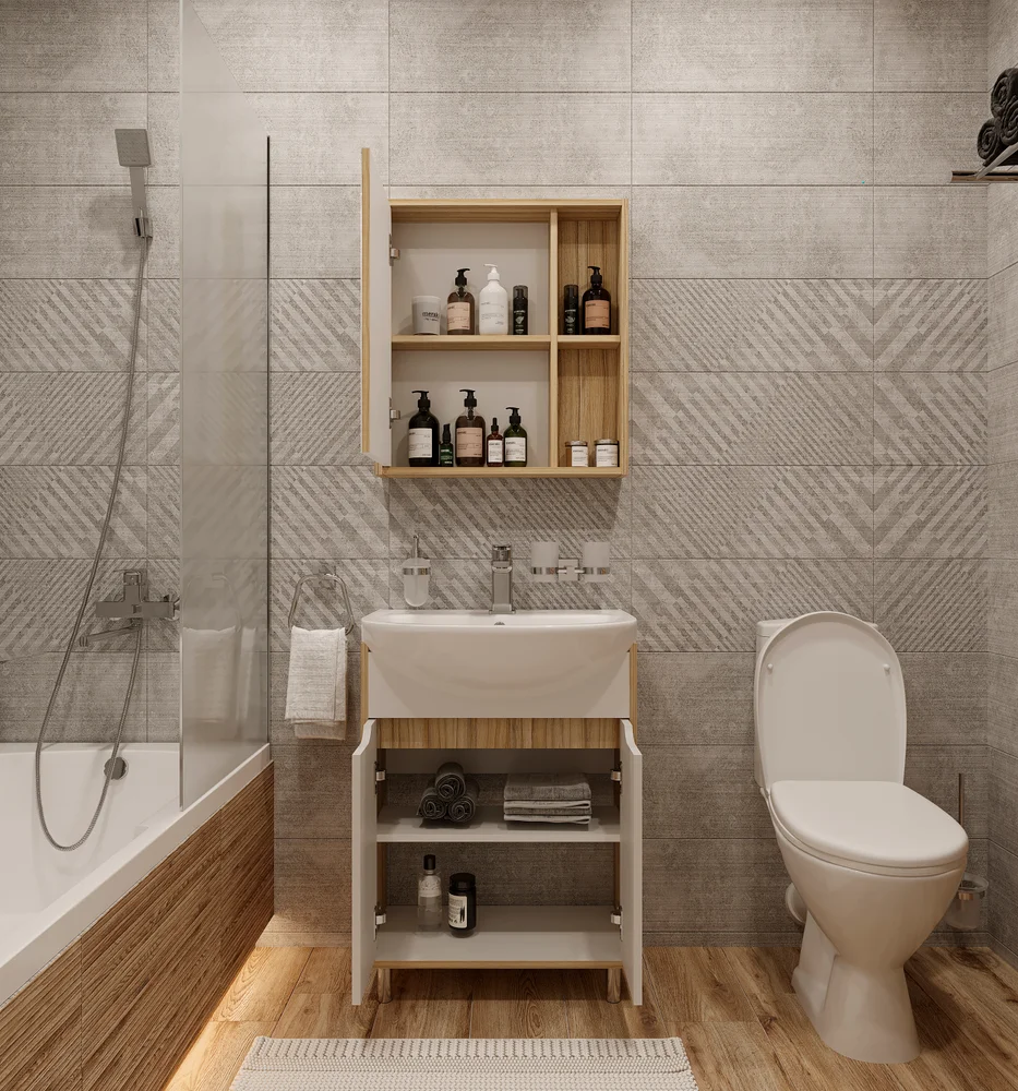 Зеркало-шкаф DIWO Углич 60 от магазина ЛесКонПром.ру