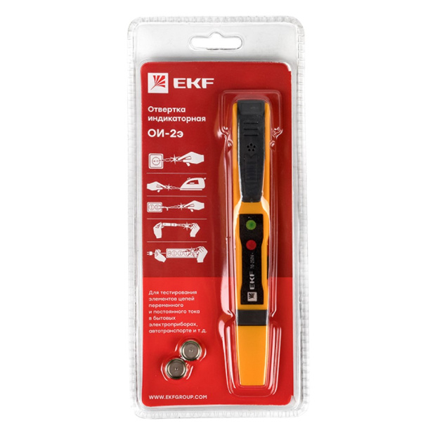Отвертка индикаторная EKF ОИ-2э от магазина ЛесКонПром.ру