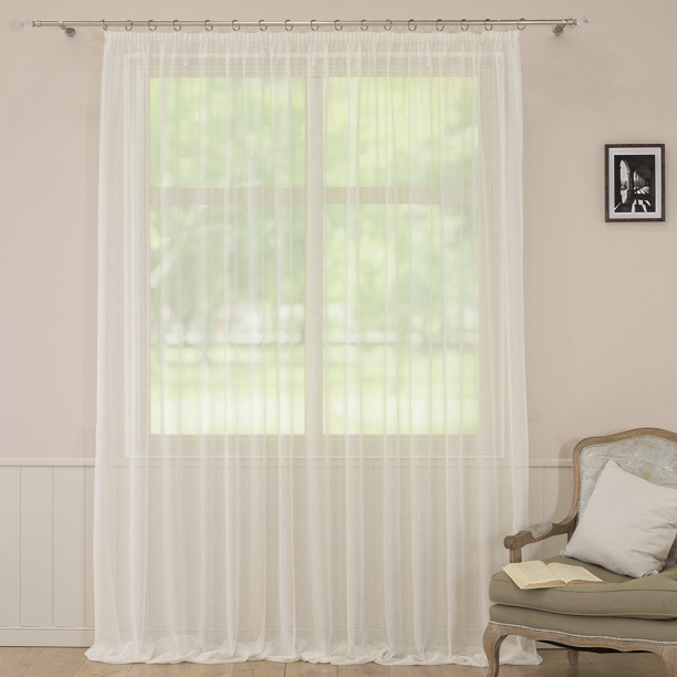Штора-тюль Сетка 300х300 см белая от магазина ЛесКонПром.ру