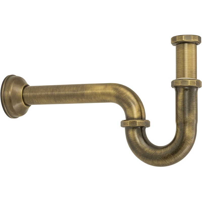 Сифон для раковины Migliore Ricambi 17914 Бронза от магазина ЛесКонПром.ру