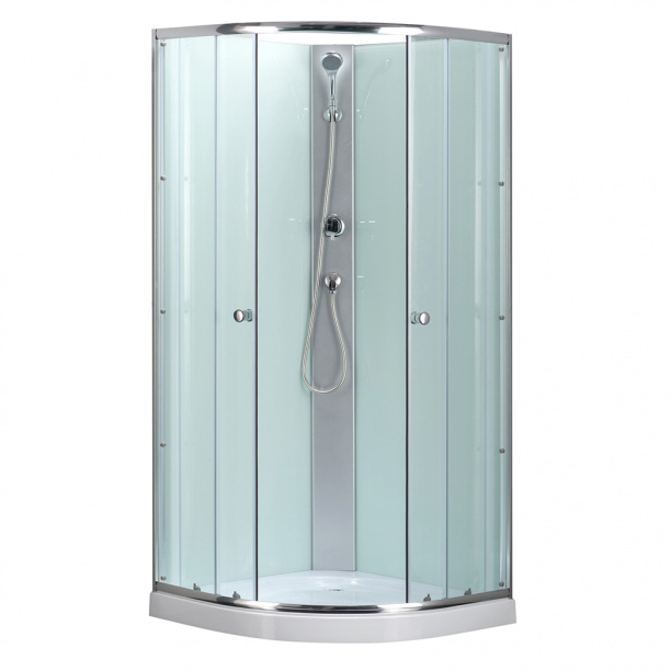 Кабина душевая FLUMEN 85х85х191 см низкий поддон от магазина ЛесКонПром.ру