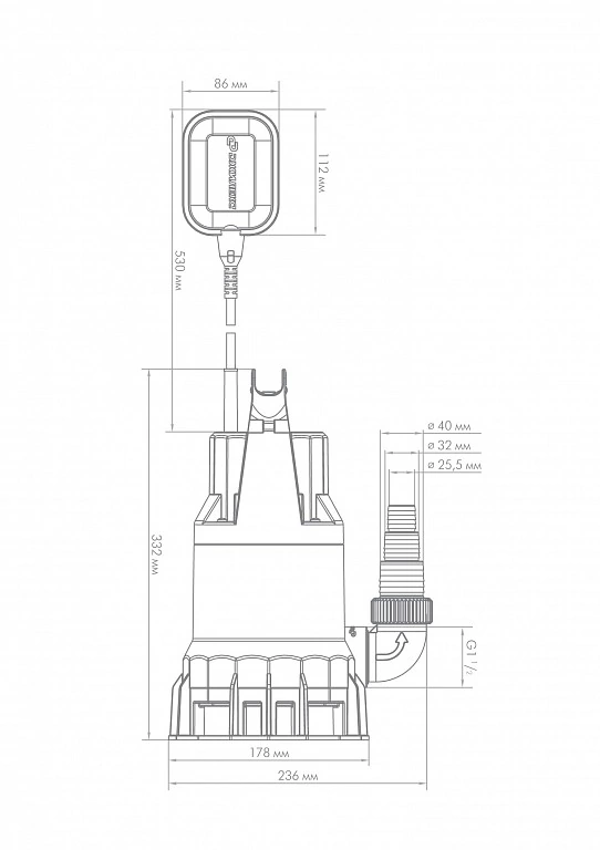 «ФЕКАЛЬНИК» 230/8 в Москве от магазина ЛесКонПром.ру