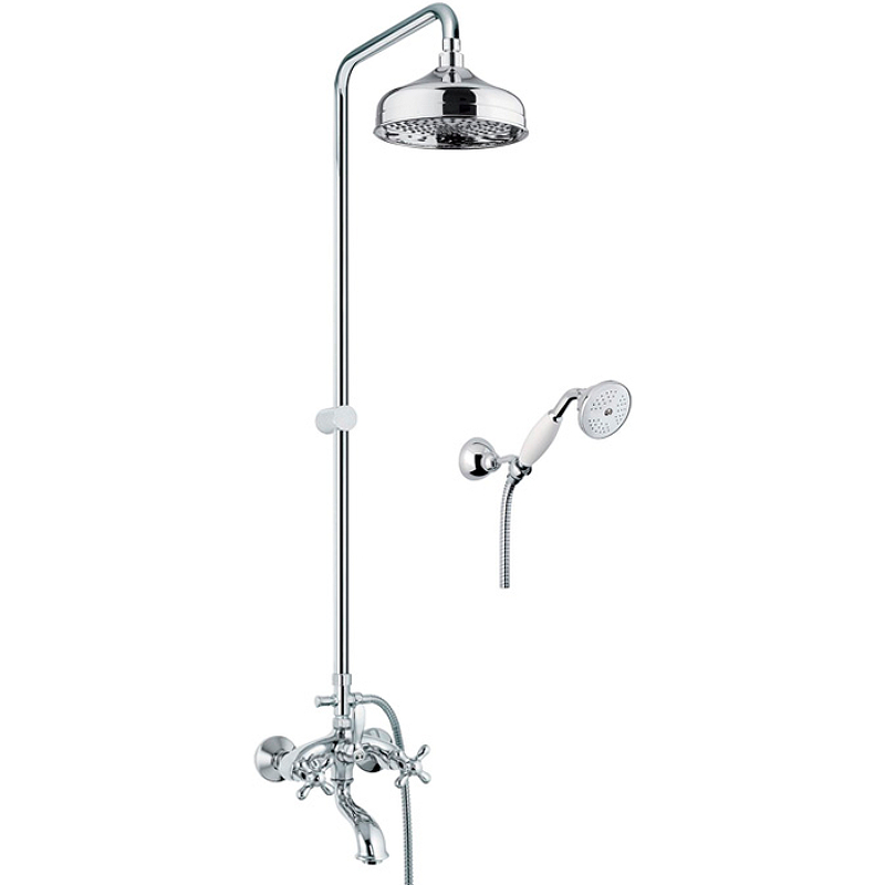 Душевая система Webert Armony AM721208015 Хром от магазина ЛесКонПром.ру