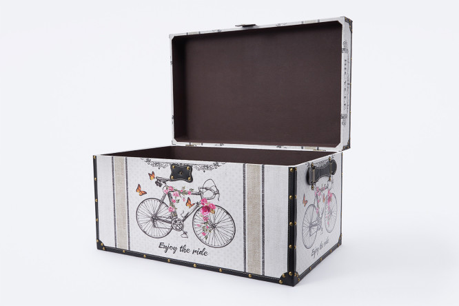 Сундук Велосипед 69x40x43 см 80435166 от магазина ЛесКонПром.ру