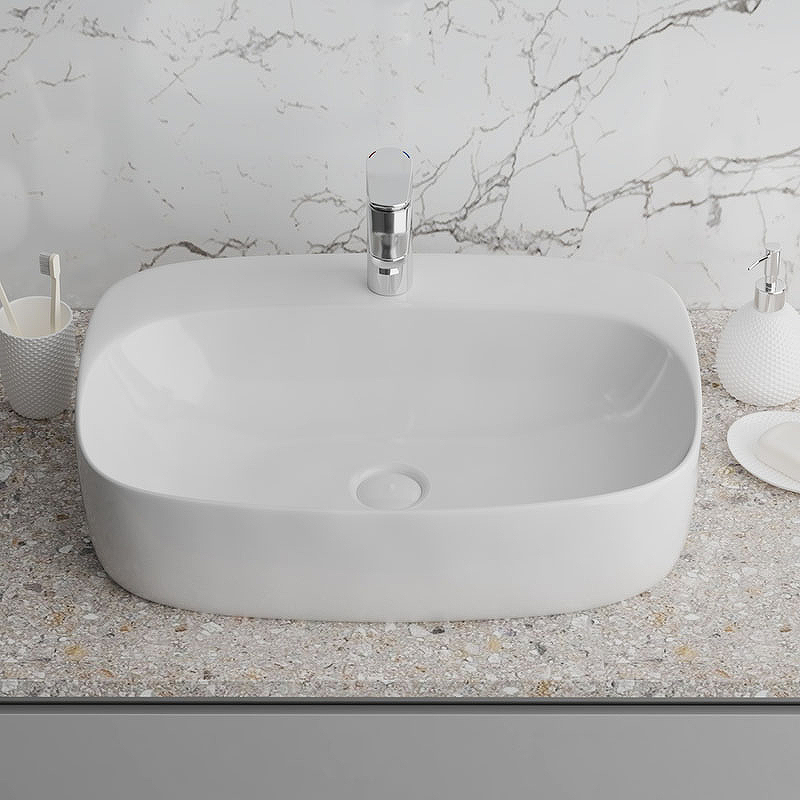 Раковина Grossman 60 GR-3027 Белая от магазина ЛесКонПром.ру