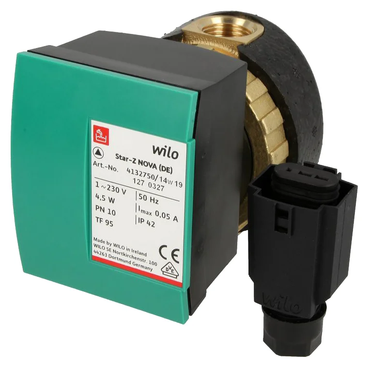 Циркуляционный насос Wilo STAR-Z NOVA от магазина ЛесКонПром.ру