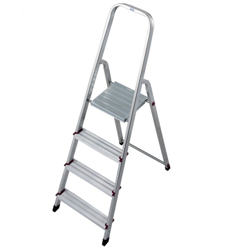 Стремянка алюминиевая Krause Corda 4 ступени (арт. 000705) от магазина ЛесКонПром.ру