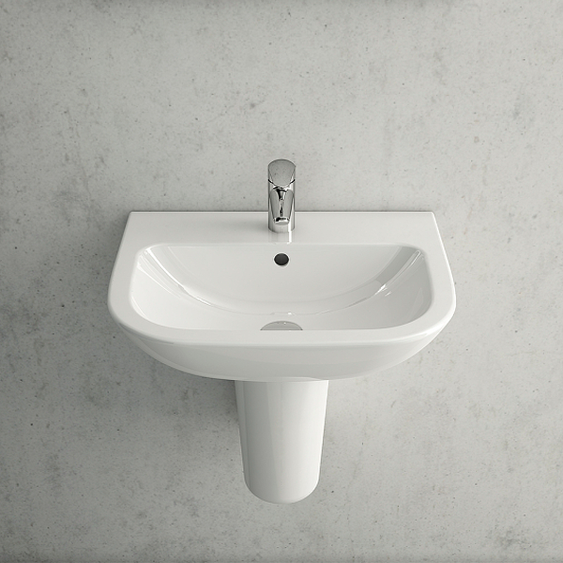 Раковина Vitra S20 60 5503B003-0001 Белая от магазина ЛесКонПром.ру