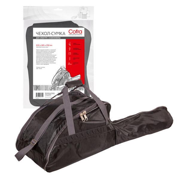 Сумка для бензопилы Cofra 81х26,5х25 см черная от магазина ЛесКонПром.ру