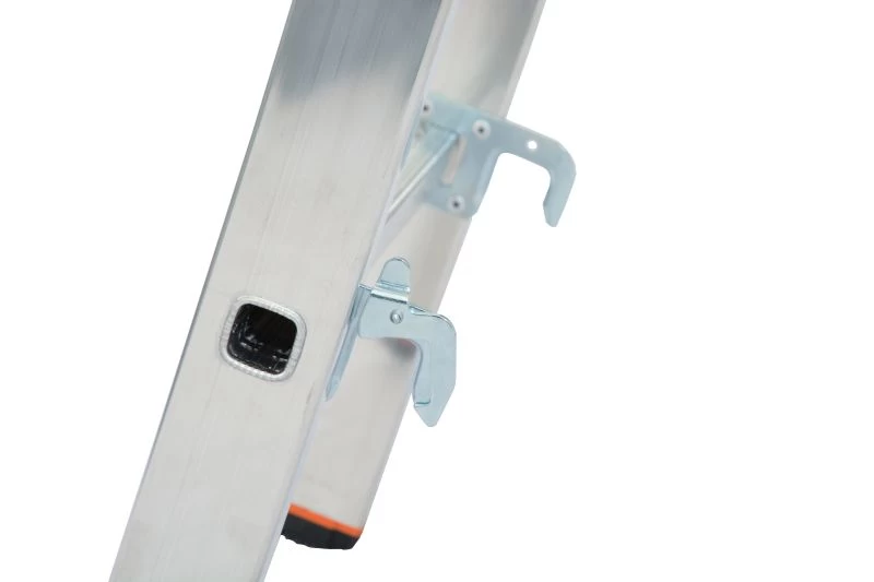 Лестница алюминиевая трехсекционая с допфункцией KRAUSE TRIBILO Trigon 3х12 от магазина ЛесКонПром.ру