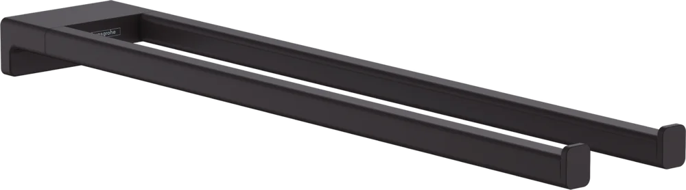 Полотенцедержатель Hansgrohe AddStoris 41770670 матовый черный от магазина ЛесКонПром.ру