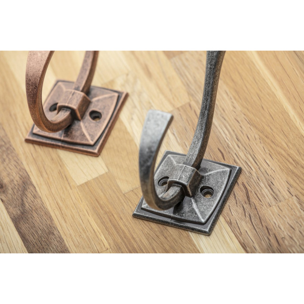 Крючок мебельный GT MADRYT серебро античное от магазина ЛесКонПром.ру