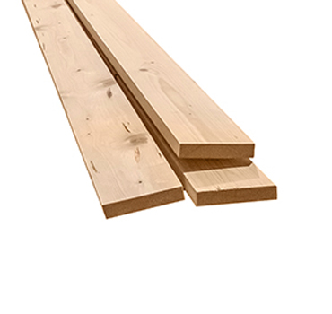 Строганная доска хвоя 20х120х2500 мм от магазина ЛесКонПром.ру