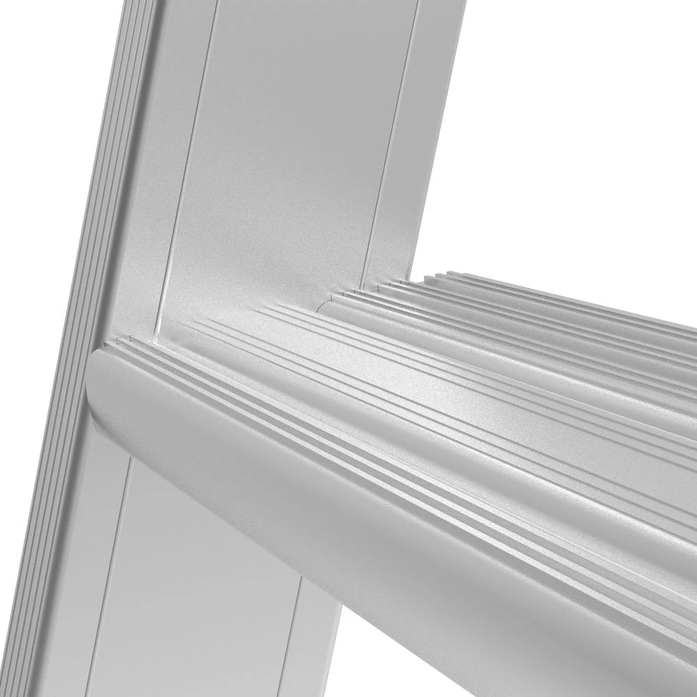 Профессиональная алюминиевая лестница-трансформер с развальцованными ступенями, ширина 800 мм NV3326 НОВАЯ ВЫСОТА 4Х3 арт.3326403 от магазина ЛесКонПром.ру