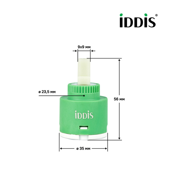 Аэратор для смесителя IDDIS М18 от магазина ЛесКонПром.ру