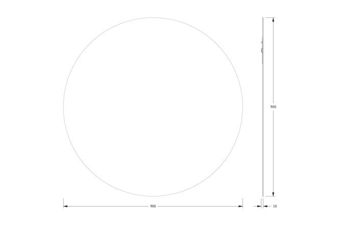 Зеркало EVOFORM Primary 80521984 от магазина ЛесКонПром.ру