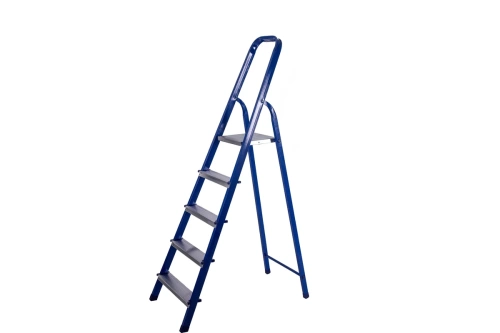 Стремянка стальная окрашенная с алюминиевыми ступенями STAIRS ЛАЙТ 5 ступеней (арт. CST 05) от магазина ЛесКонПром.ру