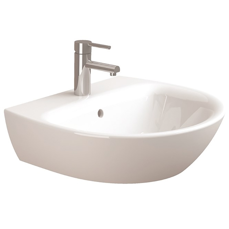 Раковина Sanitana Kapa/Pop Art 50 S10078236200000 Белая от магазина ЛесКонПром.ру