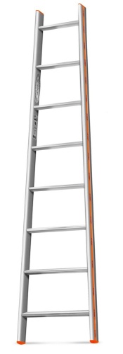 Односекционная алюминиевая лестница  Комфорт-Профи-Пирамида 8 ступеней Эйфель от магазина ЛесКонПром.ру