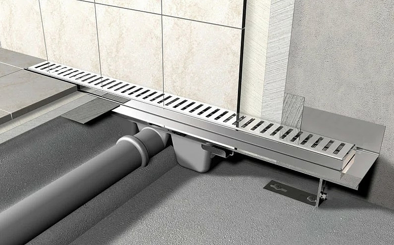 Душевой лоток Alcaplast APZ1S-550 без решетки от магазина ЛесКонПром.ру