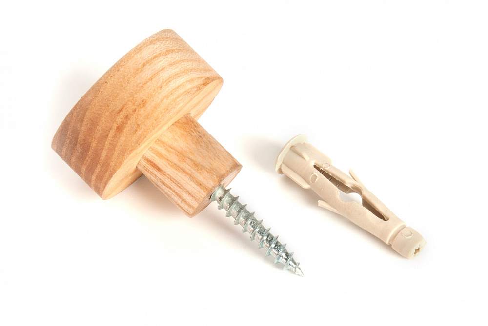 Крючок настенный, дерево TROY NP.35.Y от магазина ЛесКонПром.ру