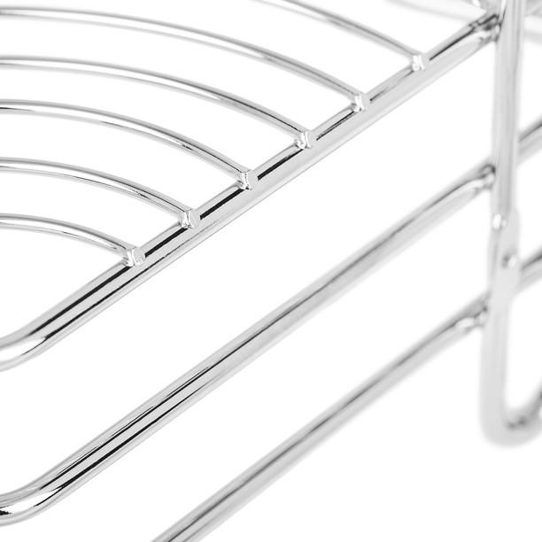 Полка сетчатая ЧМЗ Стамбул 3-ярусная угловая от магазина ЛесКонПром.ру