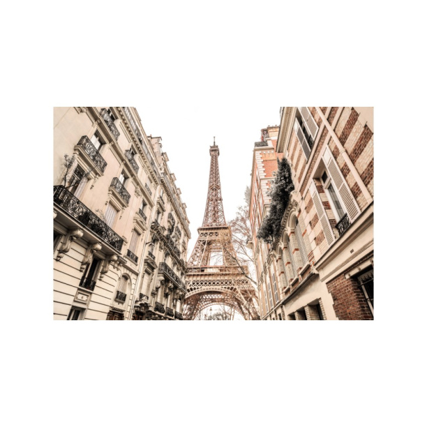 Канвас Парижская улица 60х90 см от магазина ЛесКонПром.ру