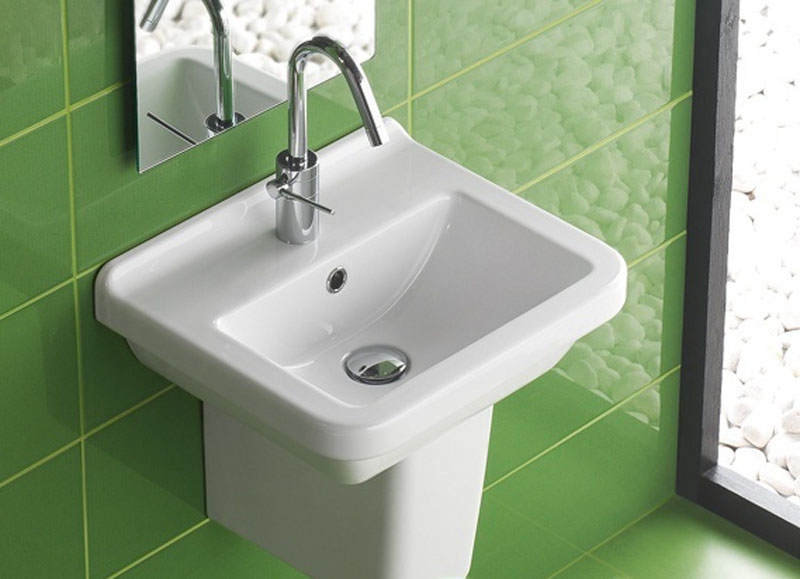 Раковина Hatria Erika Pro 45 YXGI Белая от магазина ЛесКонПром.ру