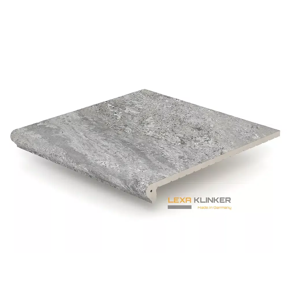 КЛИНКЕРНАЯ СТУПЕНЬ FRANKFURT BLAUGRAU от магазина ЛесКонПром.ру