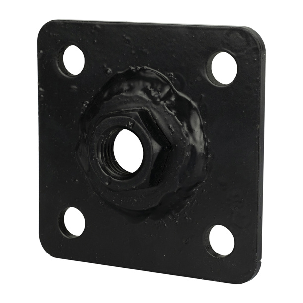 Металлическая пластина с регулируемой гайкой от магазина ЛесКонПром.ру