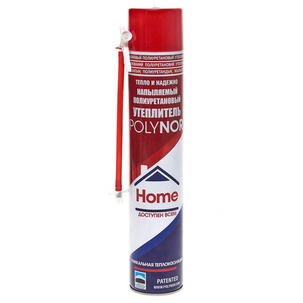 Утеплитель напыляемый POLYNOR Home от магазина ЛесКонПром.ру