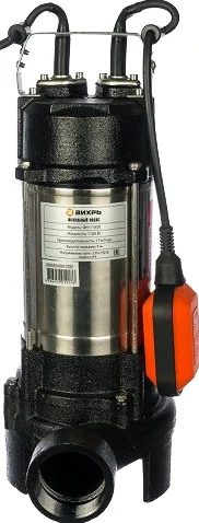 Фекальный насос Вихрь ФН -1100Л от магазина ЛесКонПром.ру