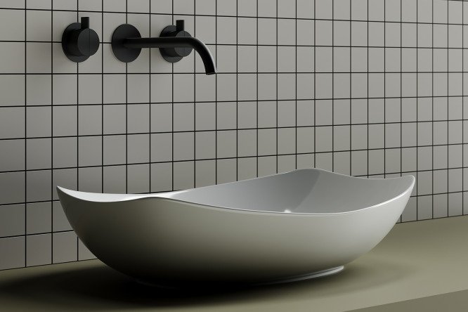 Умывальник накладной CERAMICA NOVA Element 80551214 от магазина ЛесКонПром.ру