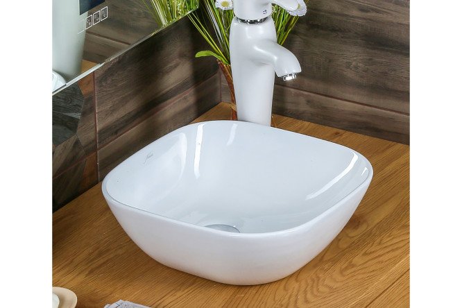 Раковина накладная MELANA MLN-78159 80536340 от магазина ЛесКонПром.ру