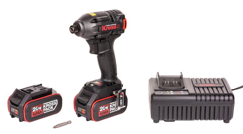 Винтоверт KRESS KU290 20V (230Нм) аккумуляторный от магазина ЛесКонПром.ру