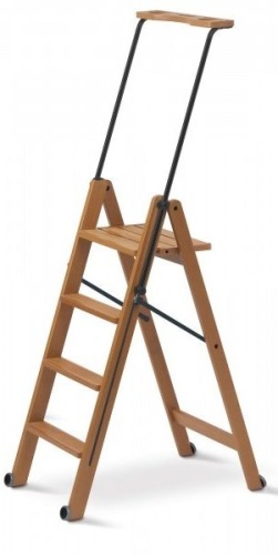 Стремянка Tuscania-4 Cherry Wood (Вишня) Arredamenti  от магазина ЛесКонПром.ру