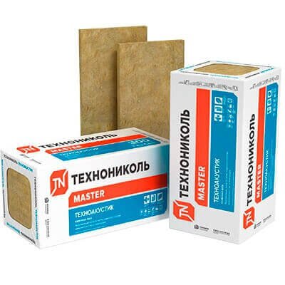 Плита минераловатная ТЕХНОНИКОЛЬ Техноакустик 1200x600x100, 6 шт от магазина ЛесКонПром.ру
