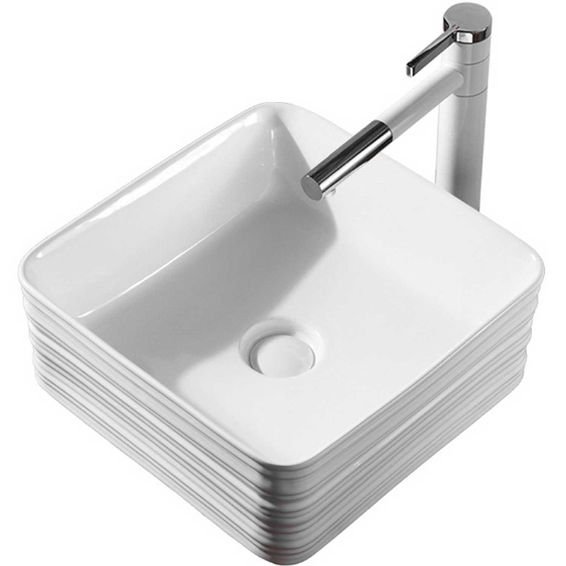 Раковина-чаша Mira 38 MR-3838D Белая от магазина ЛесКонПром.ру