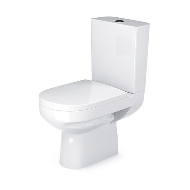 Унитаз-компакт FLUMEN Luar с сиденьем с микролифтом от магазина ЛесКонПром.ру