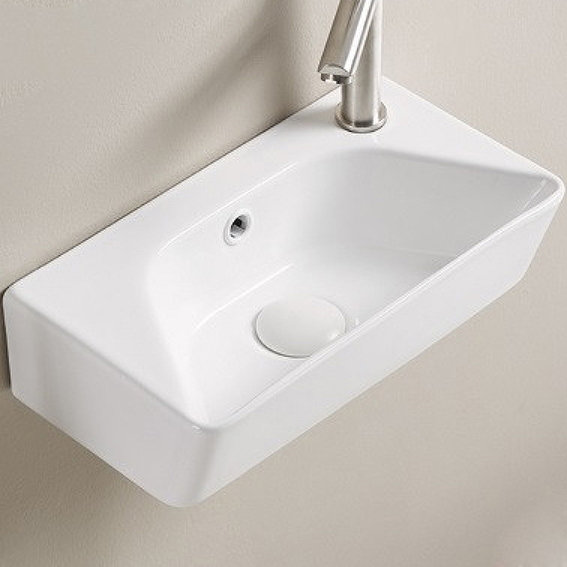 Раковина CeramaLux 40 78578L Белая глянцевая от магазина ЛесКонПром.ру