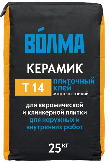 Клей плиточный Волма Керамик 25 кг от магазина ЛесКонПром.ру