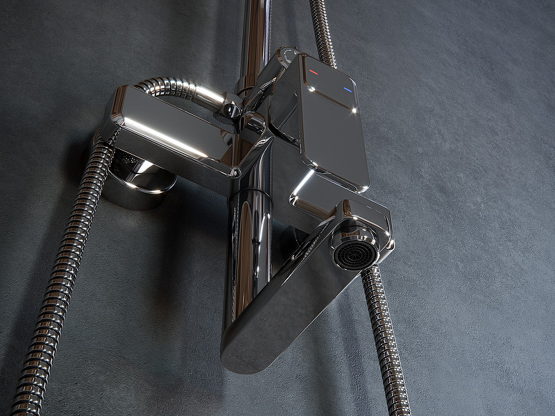 Душевая система Laguraty 17063 Хром от магазина ЛесКонПром.ру