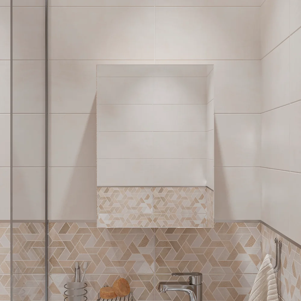 Зеркало-шкаф DIWO Архангельск 40 дуб сонома от магазина ЛесКонПром.ру