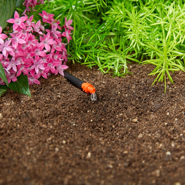 Капельница концевая 2 л/час Gardena 25 шт от магазина ЛесКонПром.ру