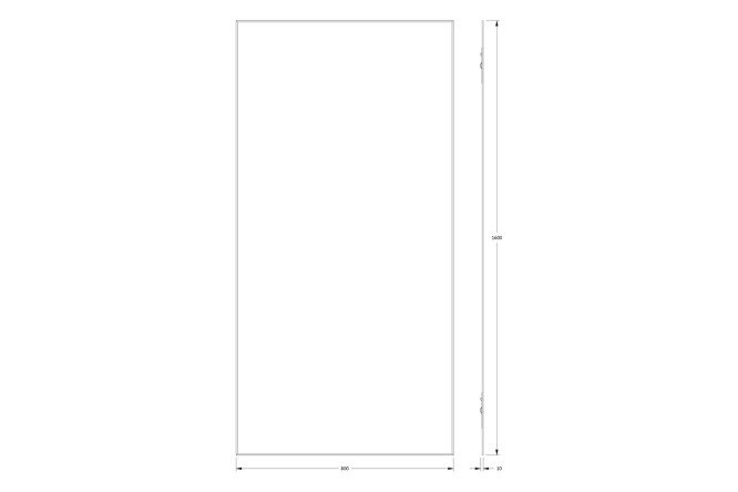 Зеркало с фацетом EVOFORM Standard 80545614 от магазина ЛесКонПром.ру