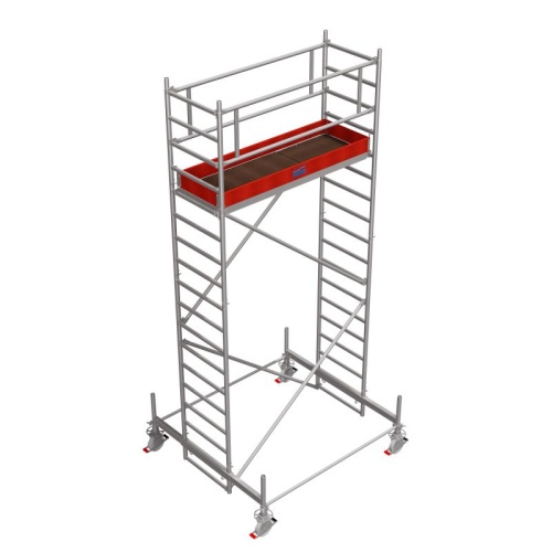 Алюминиевая Вышка-тура KRAUSE STABILO серия 100 2,5х0,75 РВ 5,4 м (Арт.741066) от магазина ЛесКонПром.ру