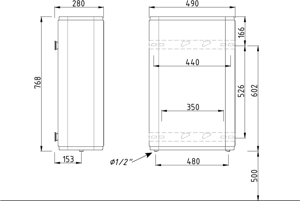 Накопительный водонагреватель Atlantic Vertigo Basic 50 электрический от магазина ЛесКонПром.ру