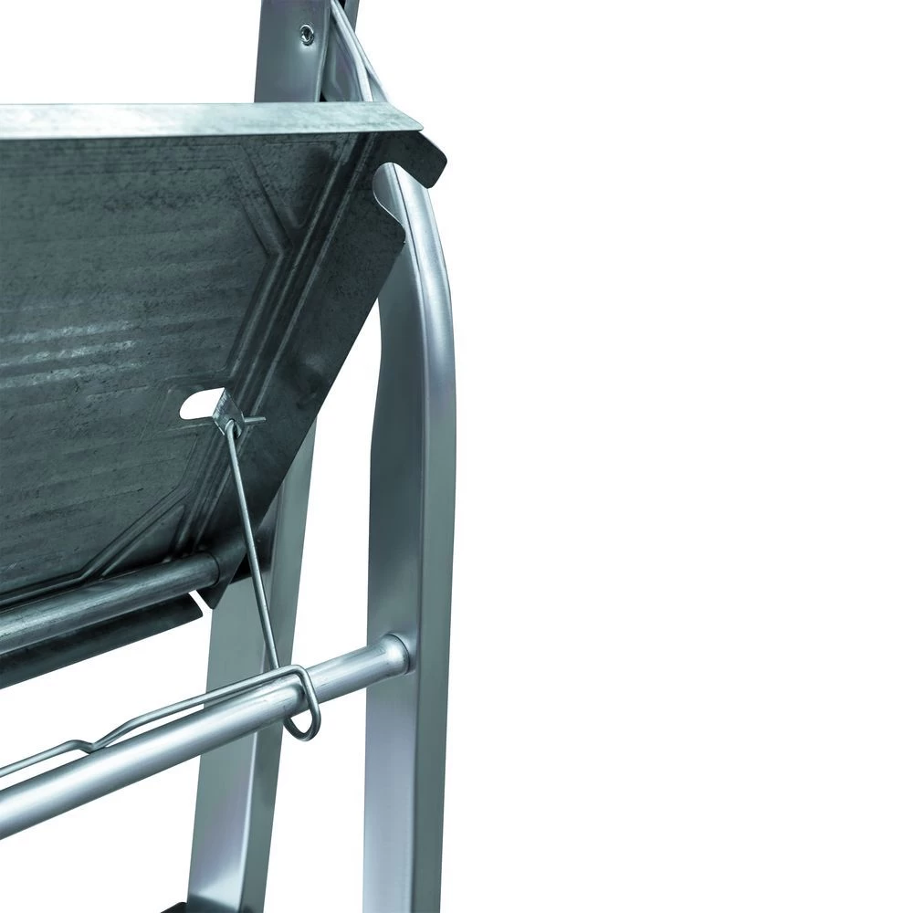 Стремянка алюминиевая с широкой ступенью Новая Высота 8 ступеней (арт. 1117108) от магазина ЛесКонПром.ру