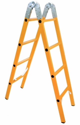 Лестница диэлектрическая шарнирная ЗЭП ЛСПТС-2Х1,0-0,55 от магазина ЛесКонПром.ру
