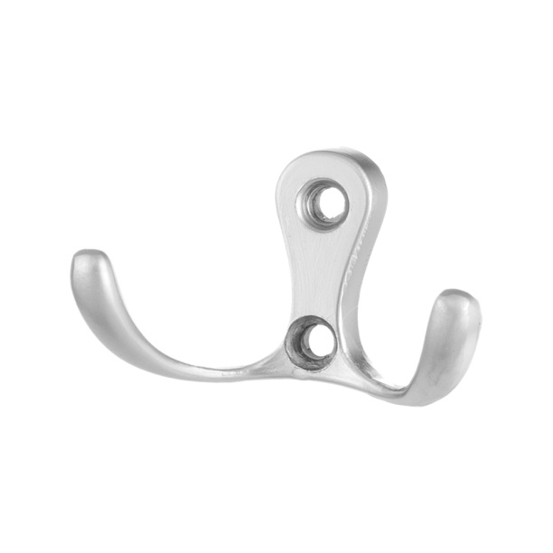 Крючок мебельный KERRON 0010 матовый хром от магазина ЛесКонПром.ру